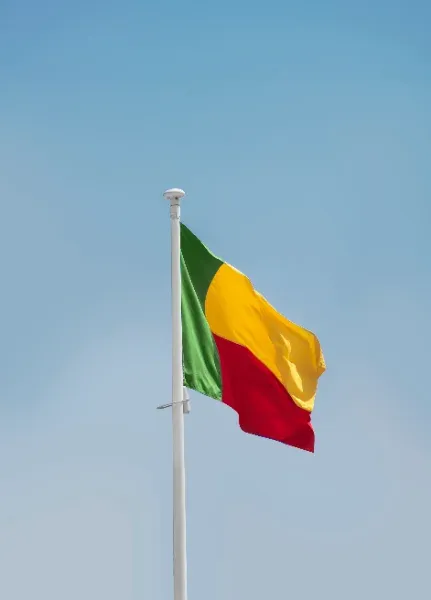 Vue urbaine de Cotonou, Bénin
