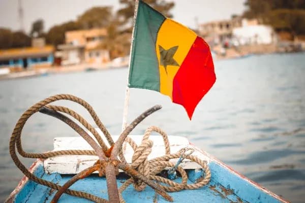 Vue urbaine de Dakar, Sénégal
